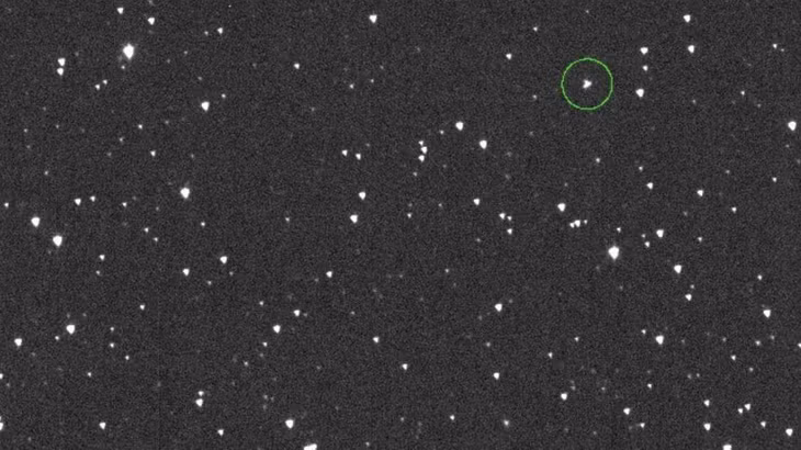 Thiên thạch 2024 YR4. Ảnh: NASA