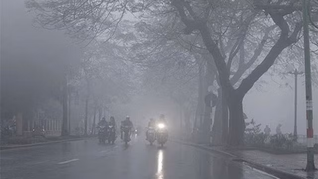 Miền Bắc sẽ kết thúc nồm ẩm khi đón không khí lạnh vào ngày 23/2.