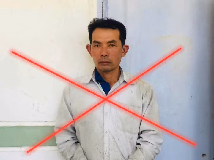 Nguyễn Công Kha tại cơ quan công an (Ảnh: CACC)