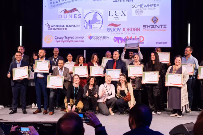 Các doanh nghiệp thế giới được Travelife vinh danh năm 2024. (Ảnh: BTC)
