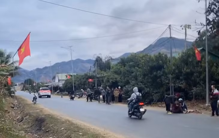 Nơi xảy ra vụ tai nạn. Ảnh: Minh Nguyễn