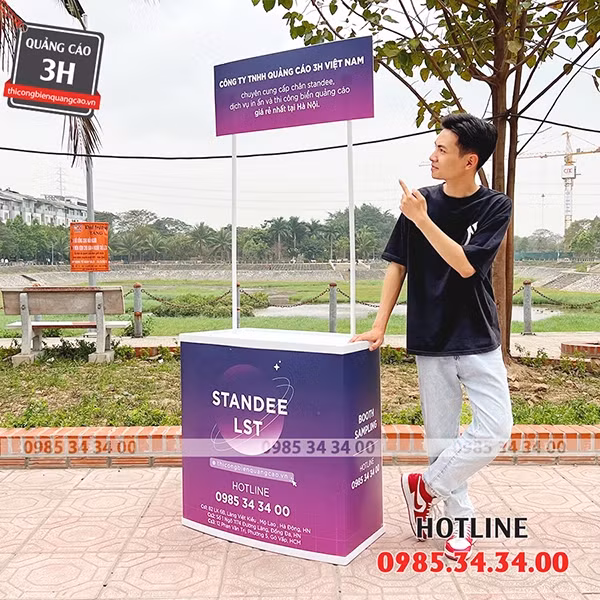 Booth sampling giúp tăng hiệu quả nhận diện thương hiệu