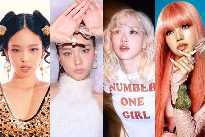 4 thành viên Blackpink đều ra mắt sản phẩm âm nhạc solo sau khi tách khỏi YG. Ảnh: Naver