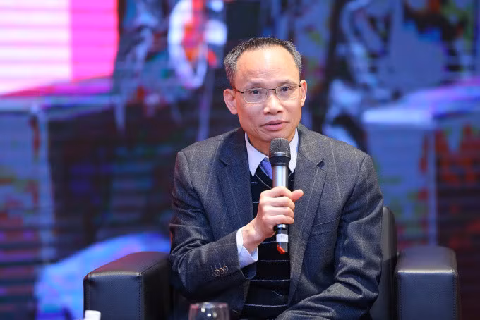 TS Cấn Văn Lực tại sự kiện hôm 19/2. Ảnh: Reatimes