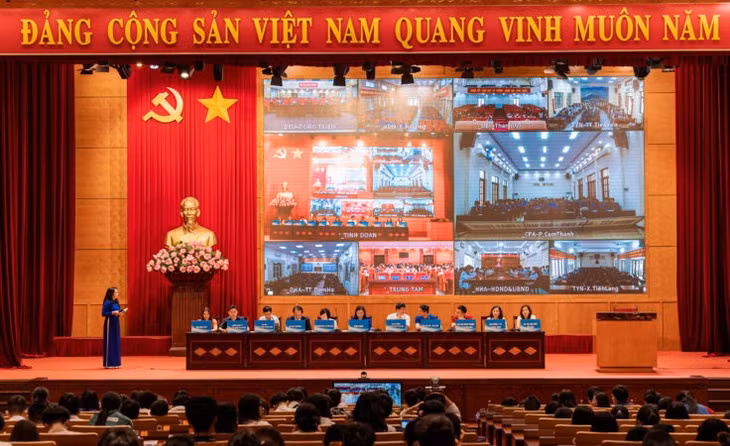 Tỉnh Đoàn phối hợp với Sở GD&amp;ĐT, Sở LĐ-TB&amp;XH tổ chức Chương trình Tư vấn mùa thi, định hướng nghề nghiệp năm 2024. Ảnh: Tỉnh Đoàn