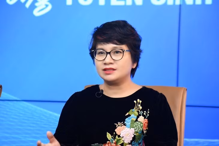 PGS.TS Nguyễn Thu Thủy, Vụ trưởng Vụ Giáo dục Đại học. Ảnh: TH