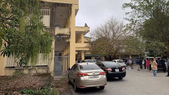 Kho lưu trữ của Ban quản lý dự án đầu tư công trình giao thông Thanh Hóa (số 17 Hạc Thành, phường Điện Biên, TP Thanh Hóa) nơi mất hồ sơ, tài liệu.