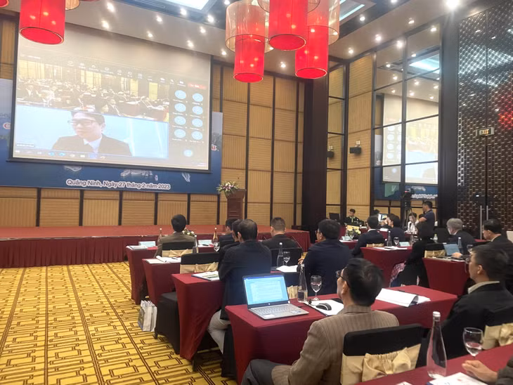 Đại diện tỉnh Shiga (Nhật Bản) chia sẻ về những nỗ lực hiện tại của tỉnh để hiện thực hoá mục tiêu xã hội giảm phát thải và không phát thải carbon.