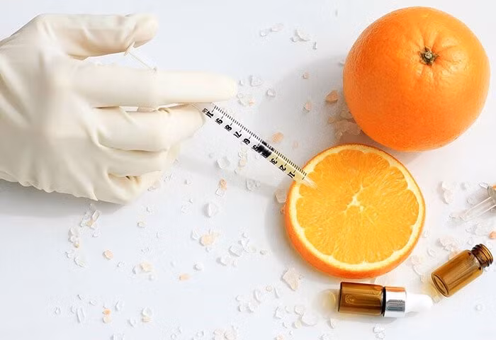 Vitamin C có tác dụng tốt đối với sức khỏe làn da.