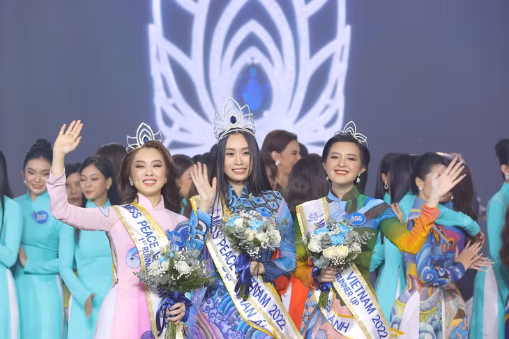 Miss Peace Vietnam từng gây tranh cãi khi trùng tên tiếng Việt với cuộc thi khác. Ảnh: Ban tổ chức