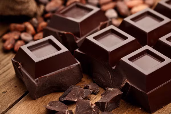 Chocolate đen có nhiều tác dụng với sức khỏe. Ảnh: Cleveland Clinic