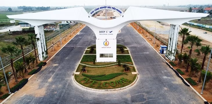 KCN Bắc Tiền Phong (TX Quảng Yên). Ảnh: Vũ Hiền