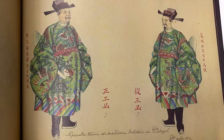 Trang phục của Cẩm y Đô chỉ huy sứ Ty chỉ huy sứ - Hộ thành binh mã Ty binh mã sứ.