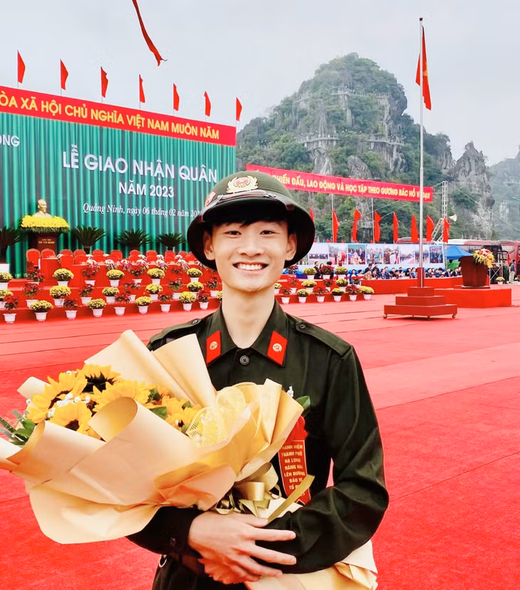 Thanh niên Vùng mỏ hăng hái lên đường nhập ngũ ảnh 6