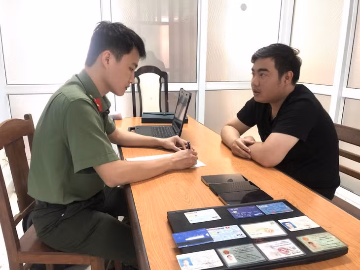 Cơ quan An ninh làm việc với Hoàng Nhật Tân.