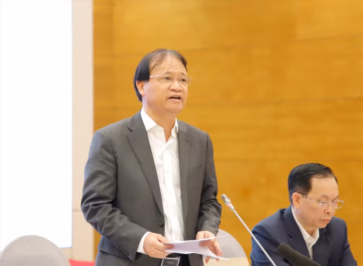 Thứ trưởng Bộ Công thương Đỗ Thắng Hải. Ảnh: Phạm Đông