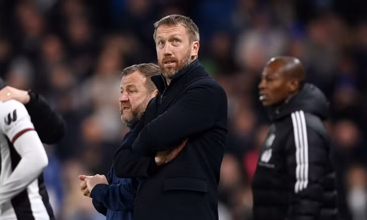 Potter đối mặt áp lực lớn tại Chelsea. Ảnh: Reuters