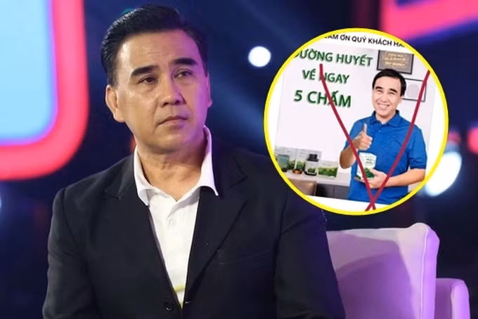 Nghệ sĩ Quyền Linh lên tiếng khi bị lợi dụng hình ảnh để bán thuốc (Ảnh: Chụp màn hình).