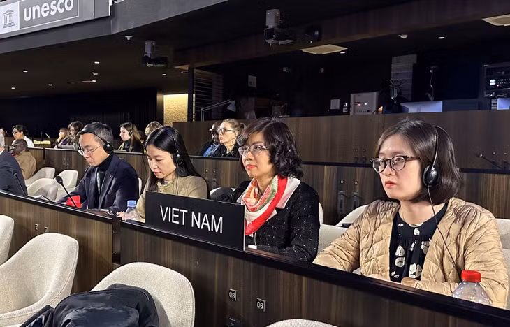 Phái đoàn Việt Nam tham dự tại phiên họp thứ 16 UBLCP Công ước 2005.