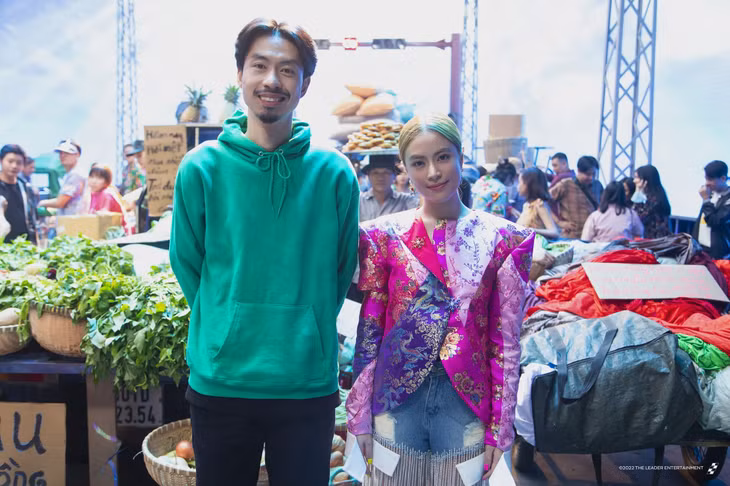 Đen Vâu và Hoàng Thùy Linh. Ảnh: The Leader Entertainment