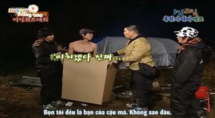 Phía chương trình đưa ra hình ảnh trong thử thách tương tự ở bản gốc của Hàn Quốc.