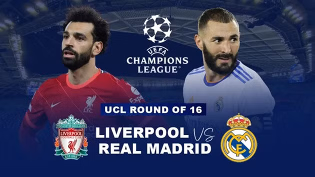Real át vía Liverpool tại Champions League.
