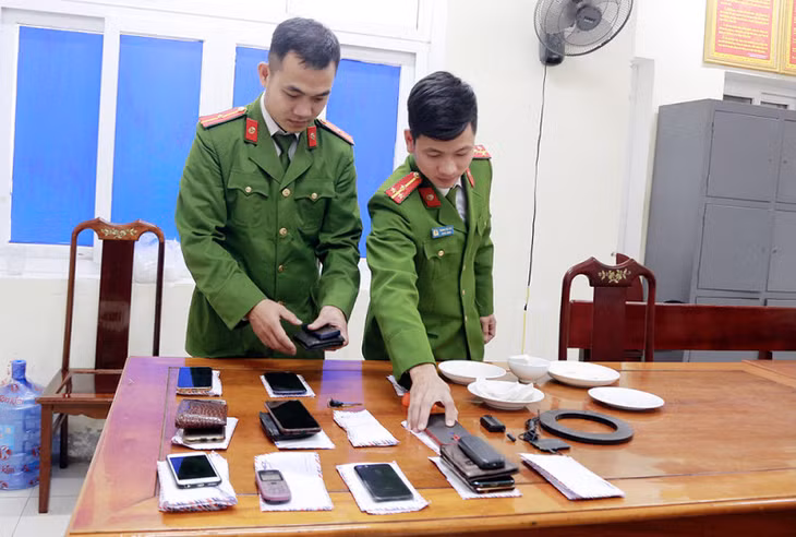 Tang vật bị thu giữ.