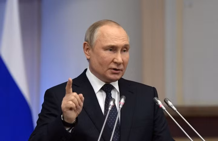 Tổng thống Nga Vladimir Putin. (Ảnh: AP)