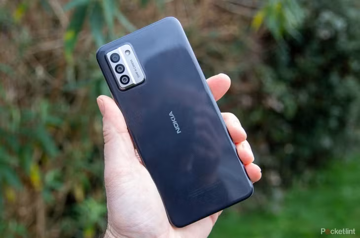 Ảnh thực tế của Nokia G22. Ảnh: Pocket-lint.