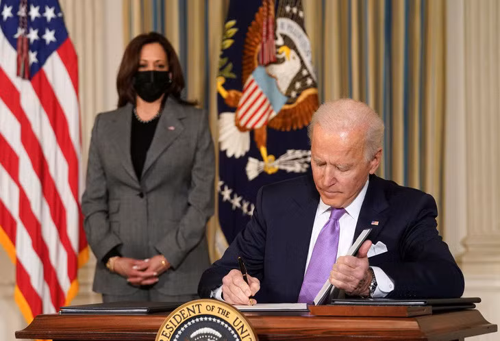 Tổng thống Mỹ Joe Biden. Ảnh: Reuters
