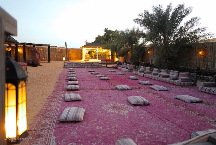 Hoàng hôn trên sa mạc Dubai ảnh 6