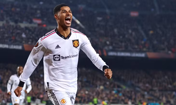Marcus Rashford đang là cầu thủ nguy hiểm nhất của Man Utd lúc này. Ảnh: Reuters