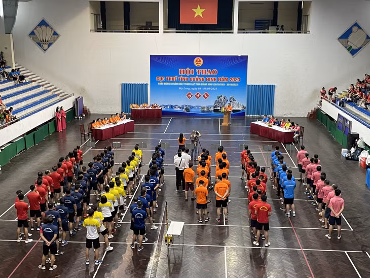 171 VĐV tham gia Hội thao Cục thuế năm 2023