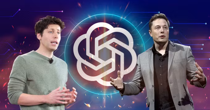 Sam Altman (trái) và Elon Musk. Ảnh: Reuters/Techeela