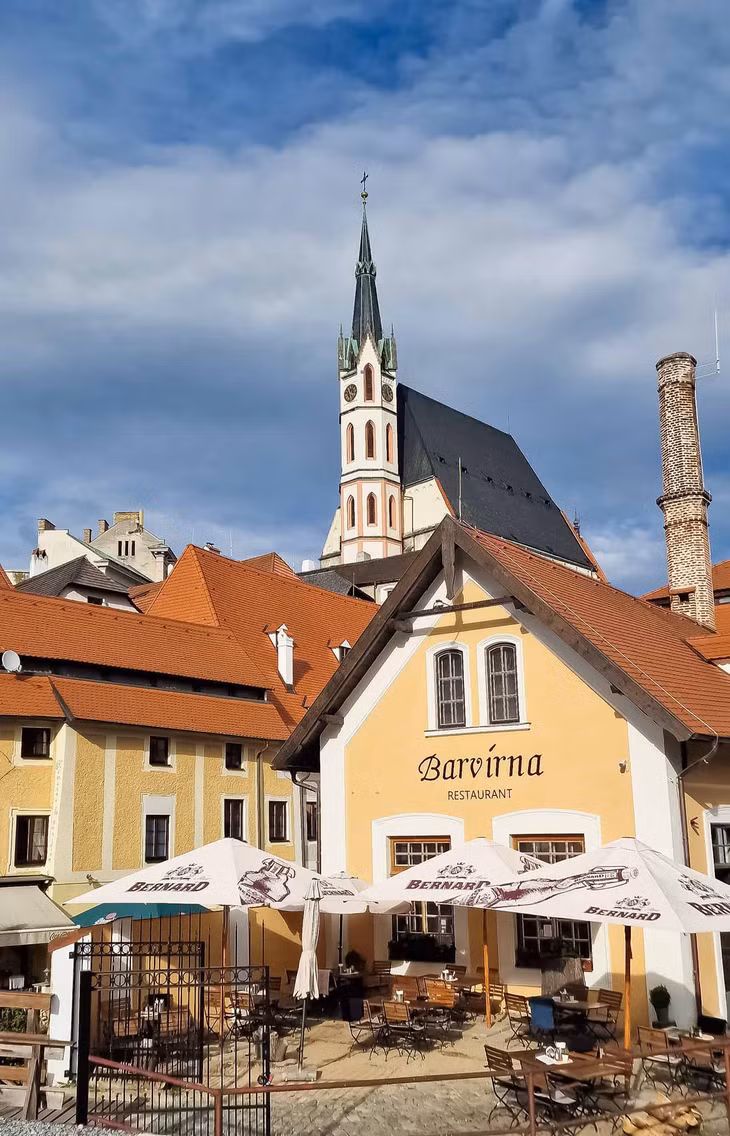 Cesky Krumlov được UNESCO công nhận là di sản thế giới vào năm 1992. Ảnh: Nguyễn Tất Thịnh