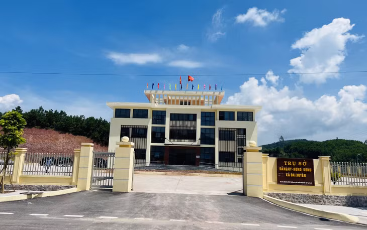 Trụ sở Đảng ủy - HĐND - UBND xã Đài Xuyên.