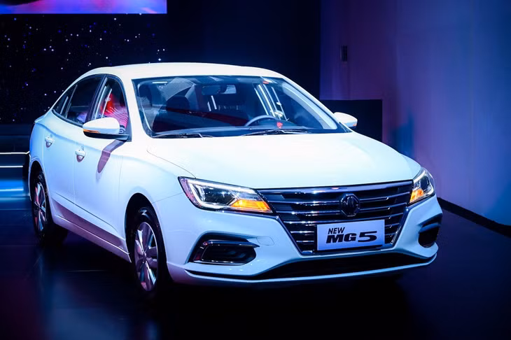 New MG5 mang ngoại hình hoàn toàn khác so với mẫu MG5 được phân phối trước đó (Ảnh: MG).