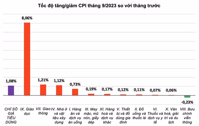 Giá dịch vụ giáo dục tăng cao đẩy CPI bật tăng - Ảnh 1.