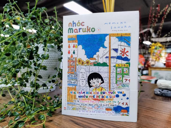 Bộ truyện tranh "Nhóc Maruko" tái ngộ độc giả Việt sau 30 năm. Ảnh: NXB Kim Đồng