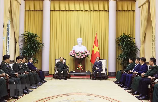 Hop tac quoc phong la linh vuc quan trong trong quan he Viet Nam-Lao hinh anh 2