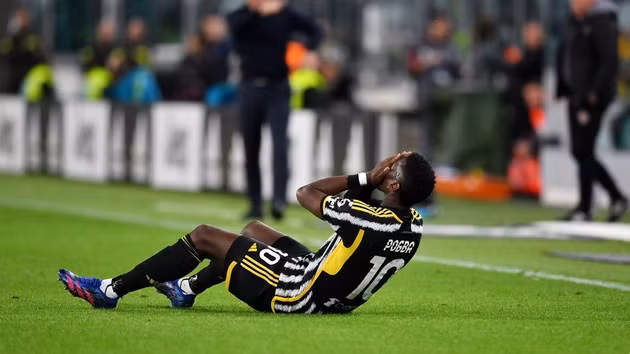 Paul Pogba dương tính với doping.
