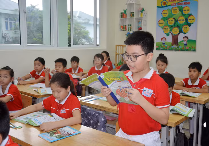 Học sinh khối 4, Trường TH Hạ Long (TP Hạ Long) học chương trình GDPT 2018.