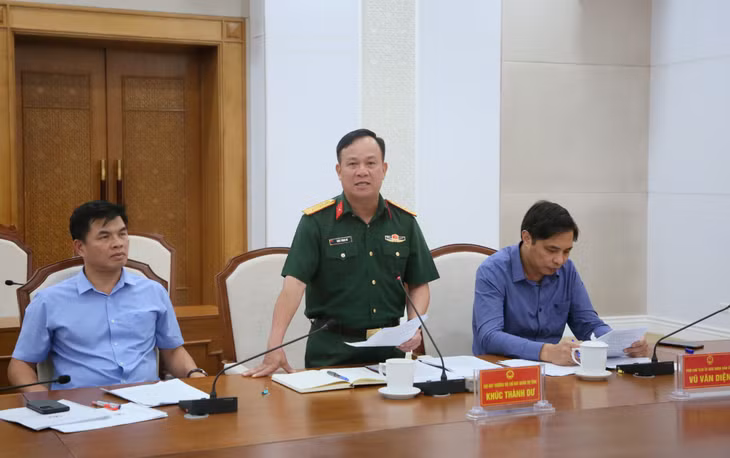 Đại diện các Tiểu ban báo cáo nhanh tiến độ chuẩn bị các nội dung công việc cho chương trình Lễ kỷ niệm.