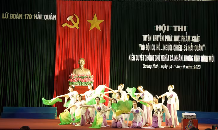 Một tiết mục tại Hội thi.