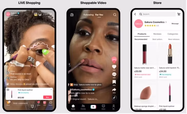 TikTok Shop trở nên phổ biến ở các thị trường khác bằng cách lan toả xu hướng và khuyến khích mua hàng tuỳ hứng.