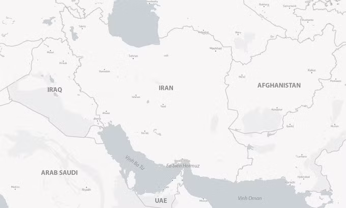 Eo biển Hormuz và khu vực xung quanh. Đồ họa: CSIS