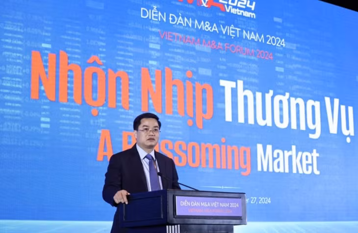Thứ trưởng Bộ Kế hoạch và Đầu tư Nguyễn Đức Tâm, nhận định, M&amp;A đã trở thành một kênh huy động vốn hiệu quả, góp phần đa dạng hóa hoạt động thu hút vốn đầu tư