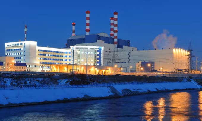 Nhà máy điện hạt nhân Beloyarsk tại Nga có hai lò phản ứng nhanh làm mát bằng natri. Ảnh: Rosatom
