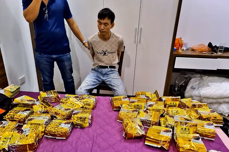 Đối tượng Nguyễn Như Lý, đàn em Hương “Mẩu” bị bắt cùng tang vật gần 27kg ma túy
