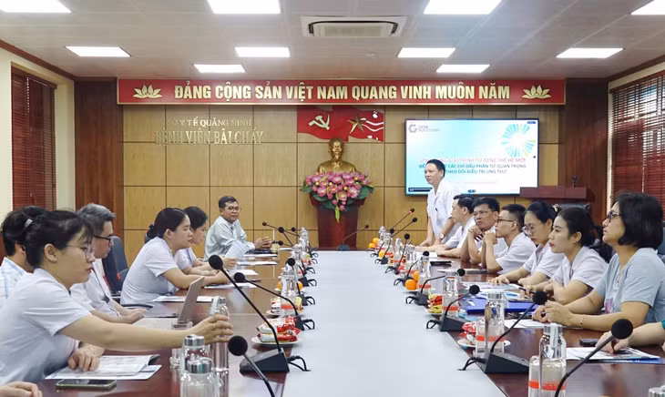 Bệnh viện Bãi Cháy tổ chức hội thảo khoa học về ứng dụng giải trình tự gen thế hệ mới trong điều trị ung thư.